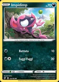 Impidimp card in Italian
