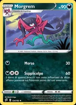 Morgrem card in Italian
