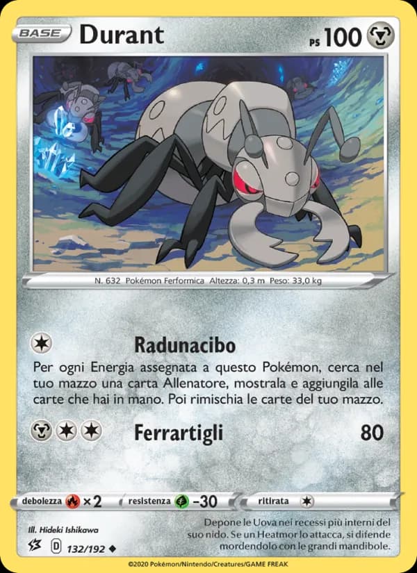 Durant card in Italian
