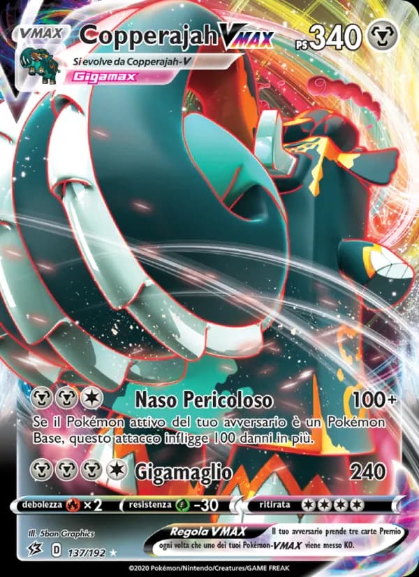 Copperajah VMAX card in Italian