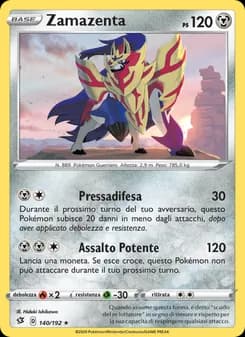 Zamazenta card in Italian