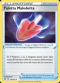 Paletta Maledetta card in Italian