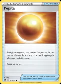 Pepita card in Italian