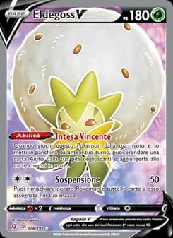 Eldegoss V card in Italian