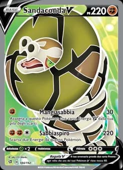 Sandaconda V card in Italian