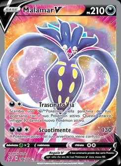 Malamar V card in Italian