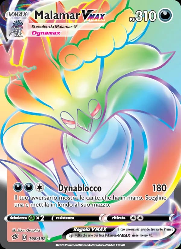 Malamar VMAX card in Italian