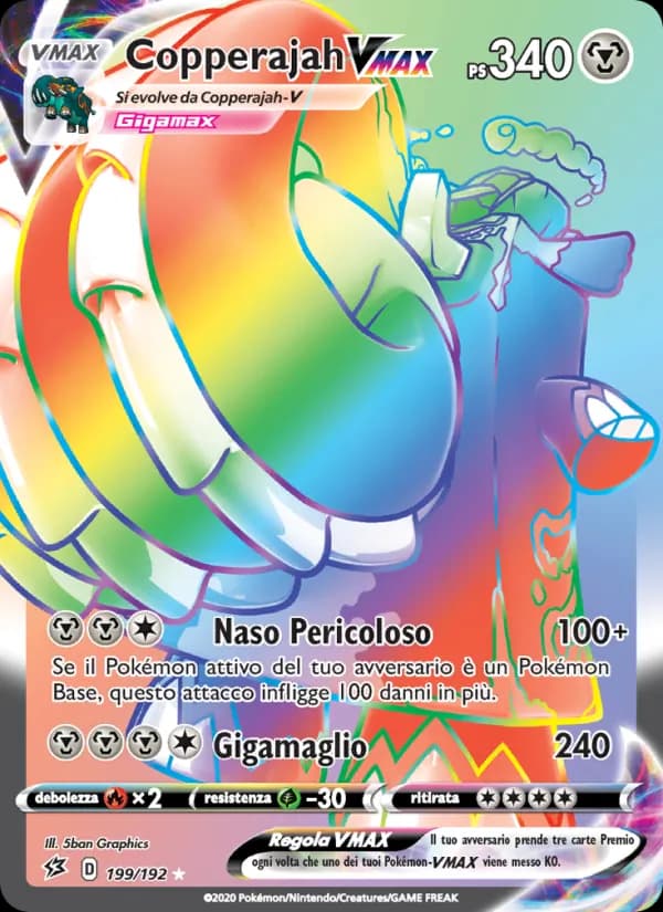 Copperajah VMAX card in Italian