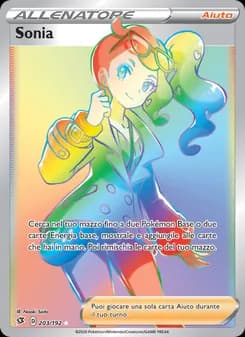 Sonia card in Italian