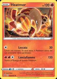 Heatmor card in Italian