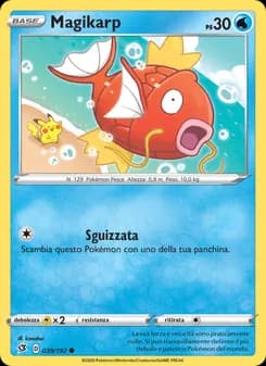 Magikarp card in Italian
