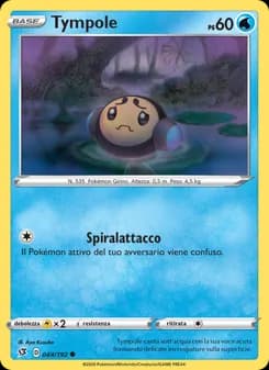 Tympole card in Italian