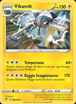 Vikavolt card in Italian