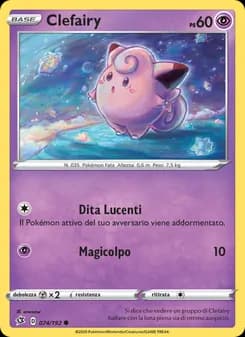 Clefairy card in Italian