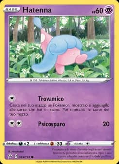 Hatenna card in Italian