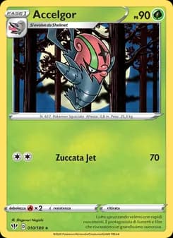 Accelgor card in Italian