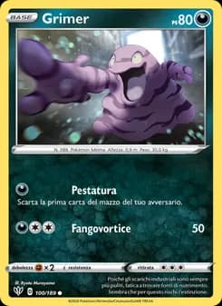 Grimer card in Italian