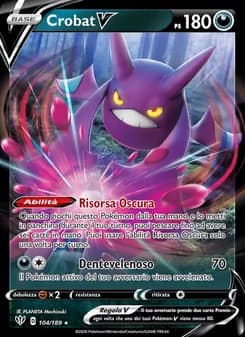 Crobat V card in Italian