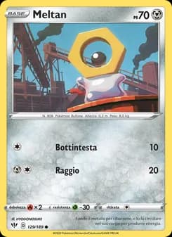 Meltan card in Italian