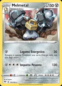 Melmetal card in Italian