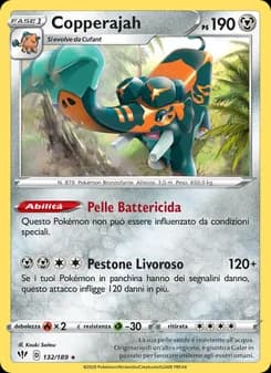 Copperajah card in Italian