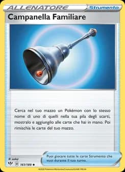 Campanella Familiare card in Italian