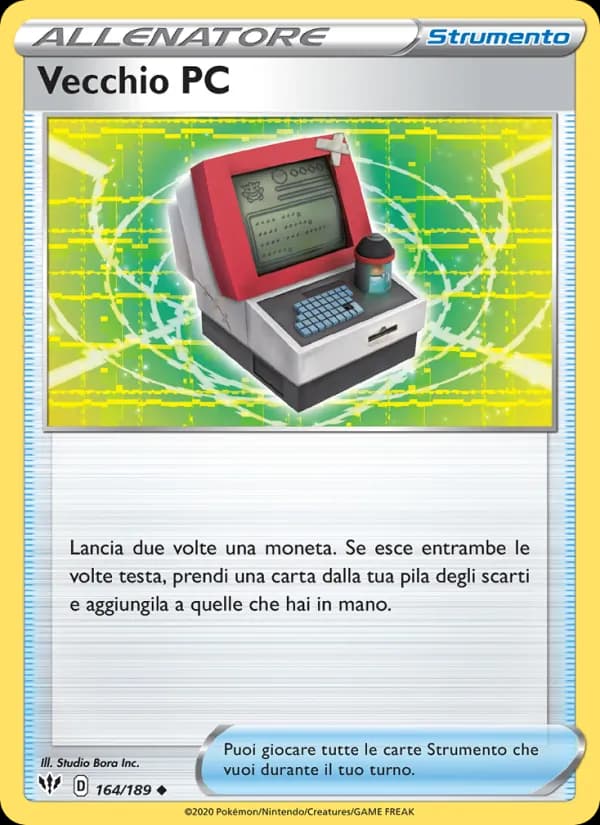 Vecchio PC card in Italian