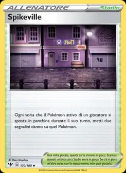 Spikeville card in Italian