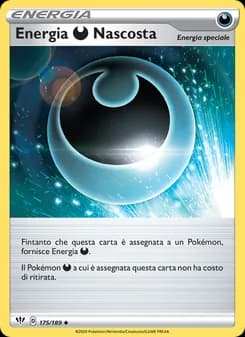 Energia Darkness Nascosta card in Italian