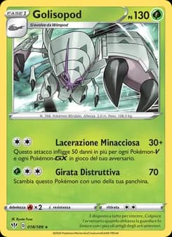 Golisopod card in Italian