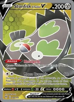 Stunfisk di Galar V card in Italian