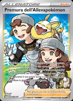Premura dell'Allevapokémon card in Italian
