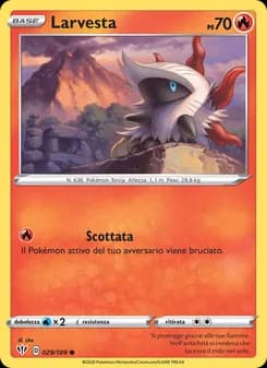 Larvesta card in Italian