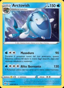 Arctovish card in Italian