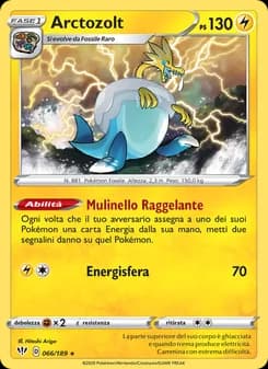 Arctozolt card in Italian