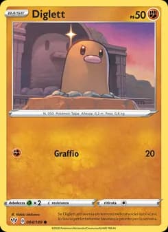 Diglett card in Italian