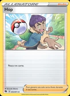 Hop card in Italian