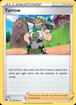 Yarrow card in Italian