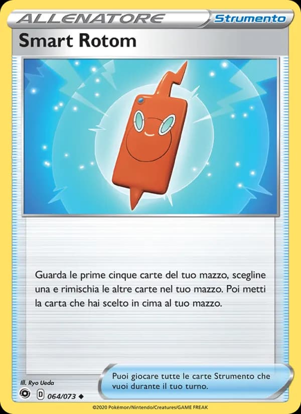 Smart Rotom card in Italian