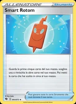 Smart Rotom card in Italian
