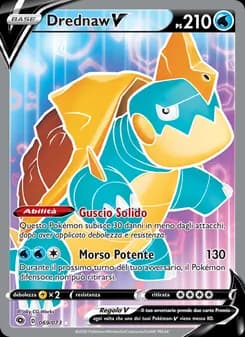 Drednaw V card in Italian