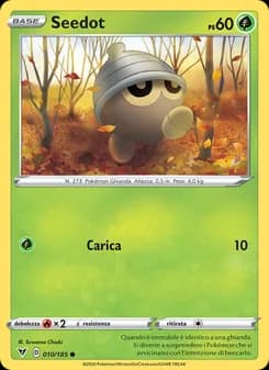 Seedot card in Italian