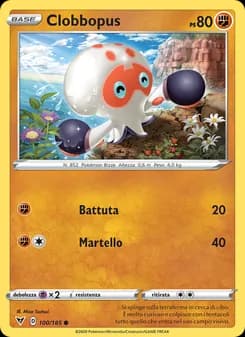 Clobbopus card in Italian