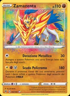 Zamazenta card in Italian