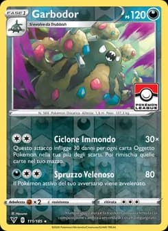 Garbodor card in Italian