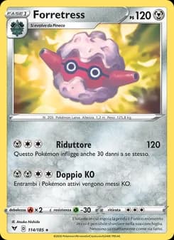 Forretress card in Italian