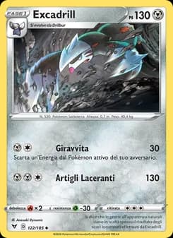 Excadrill card in Italian