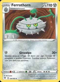 Ferrothorn card in Italian