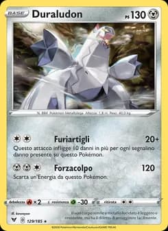 Duraludon card in Italian