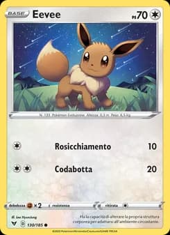 Eevee card in Italian